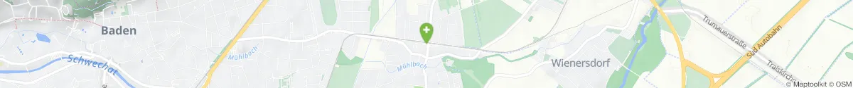 Kartendarstellung des Standorts für Activ Apotheke Tribuswinkel in 2512 Tribuswinkel